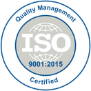 ISO 9001:2015 certified — Quality Management Systems